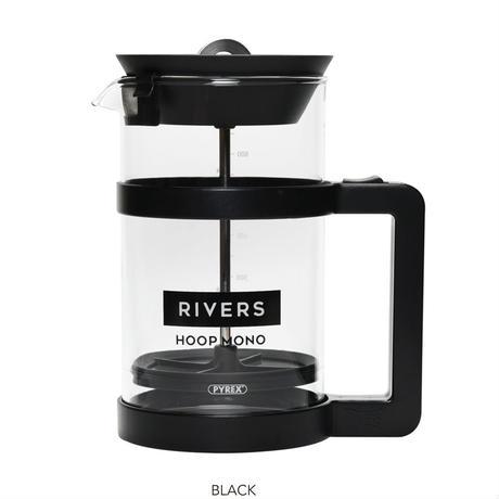 COFFEE PRESS HOOP MONO-Black | riversph